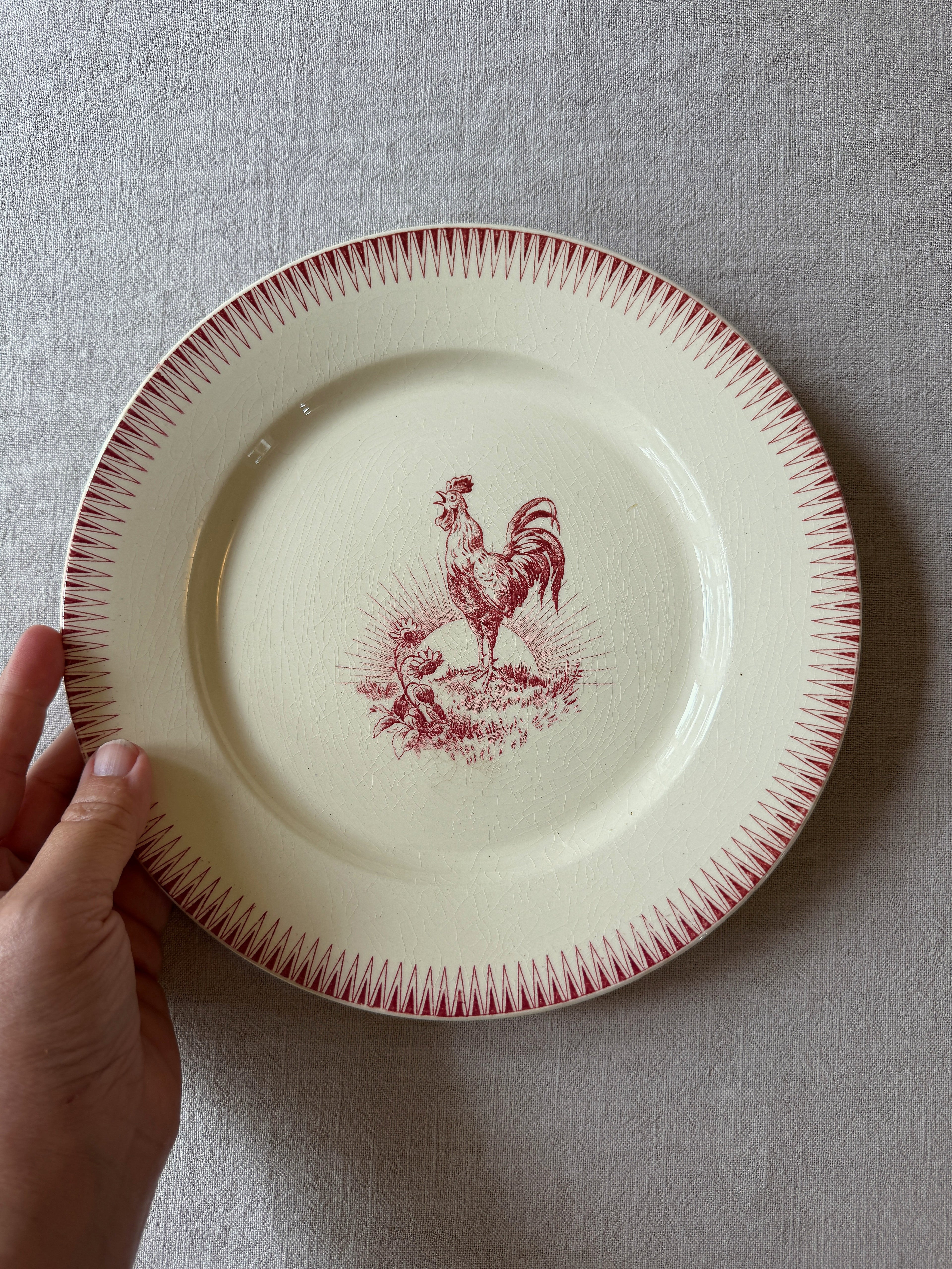 The Red Rooster Plates