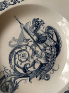 The Minerva Figural Plate