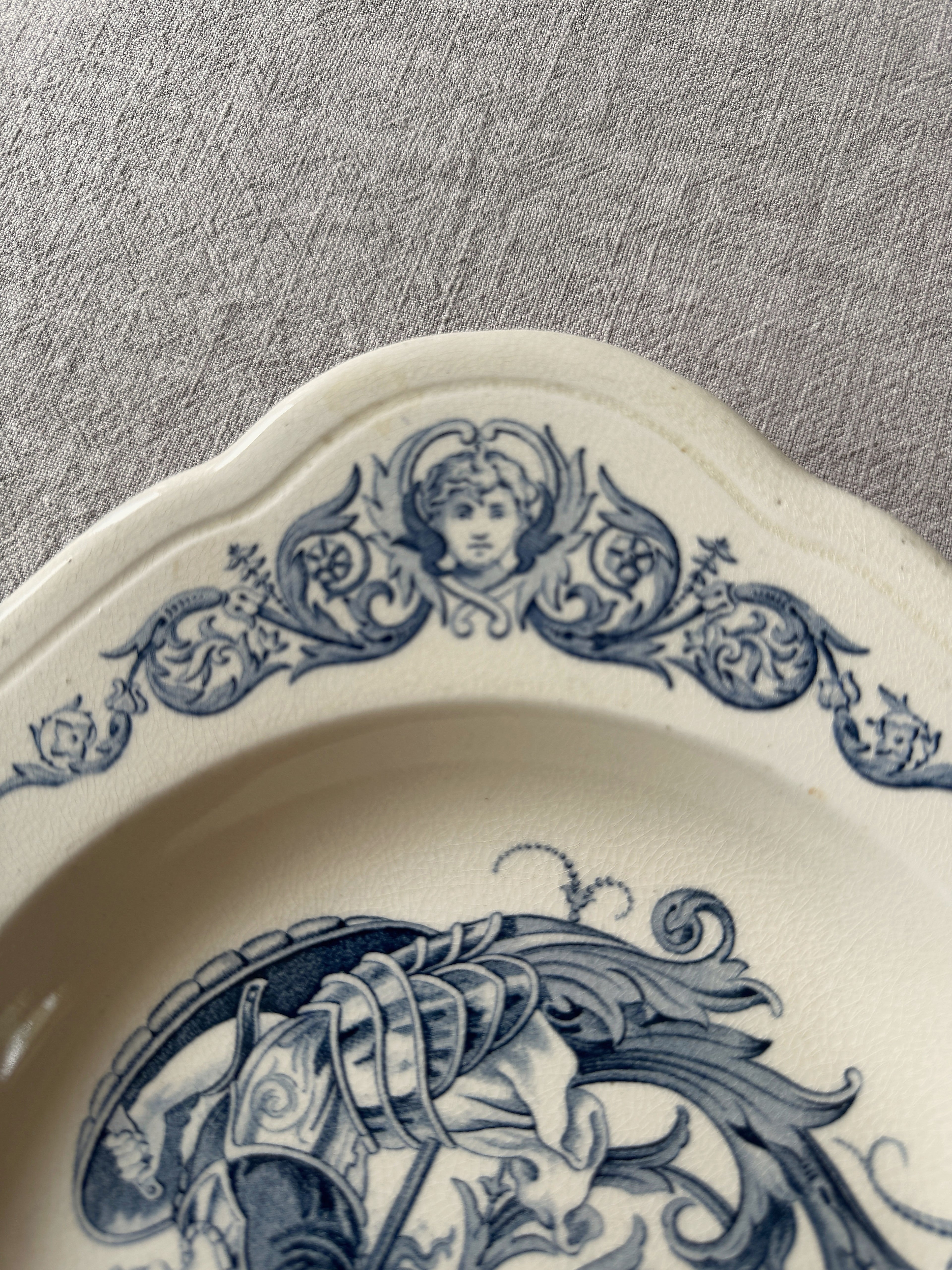 The Minerva Figural Plate