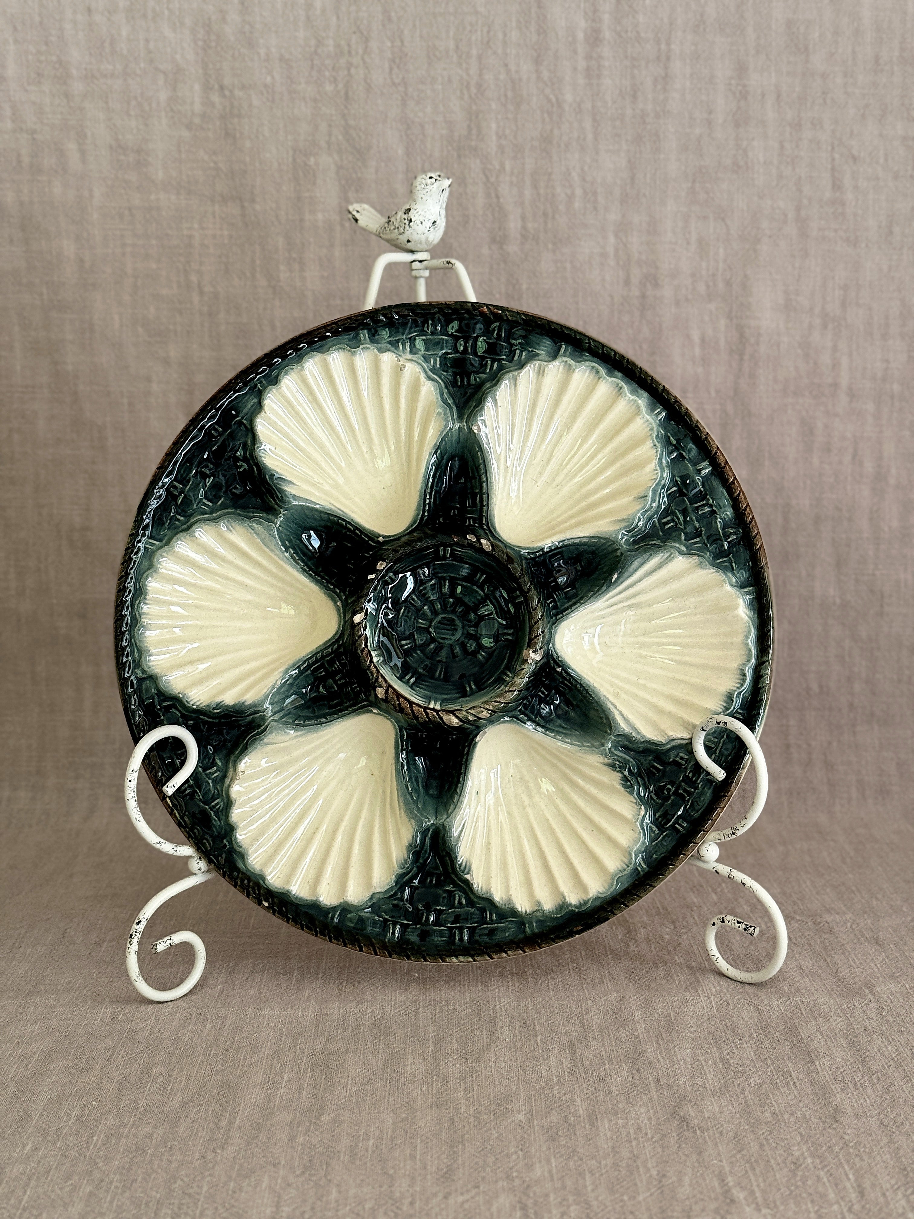 The Majolica Oyster Plate