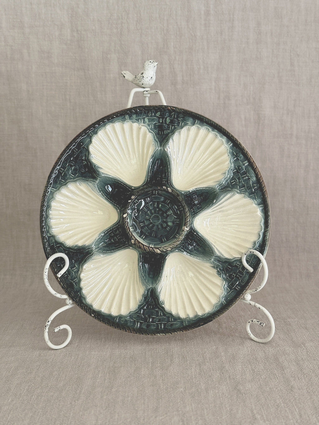 The Majolica Oyster Plate
