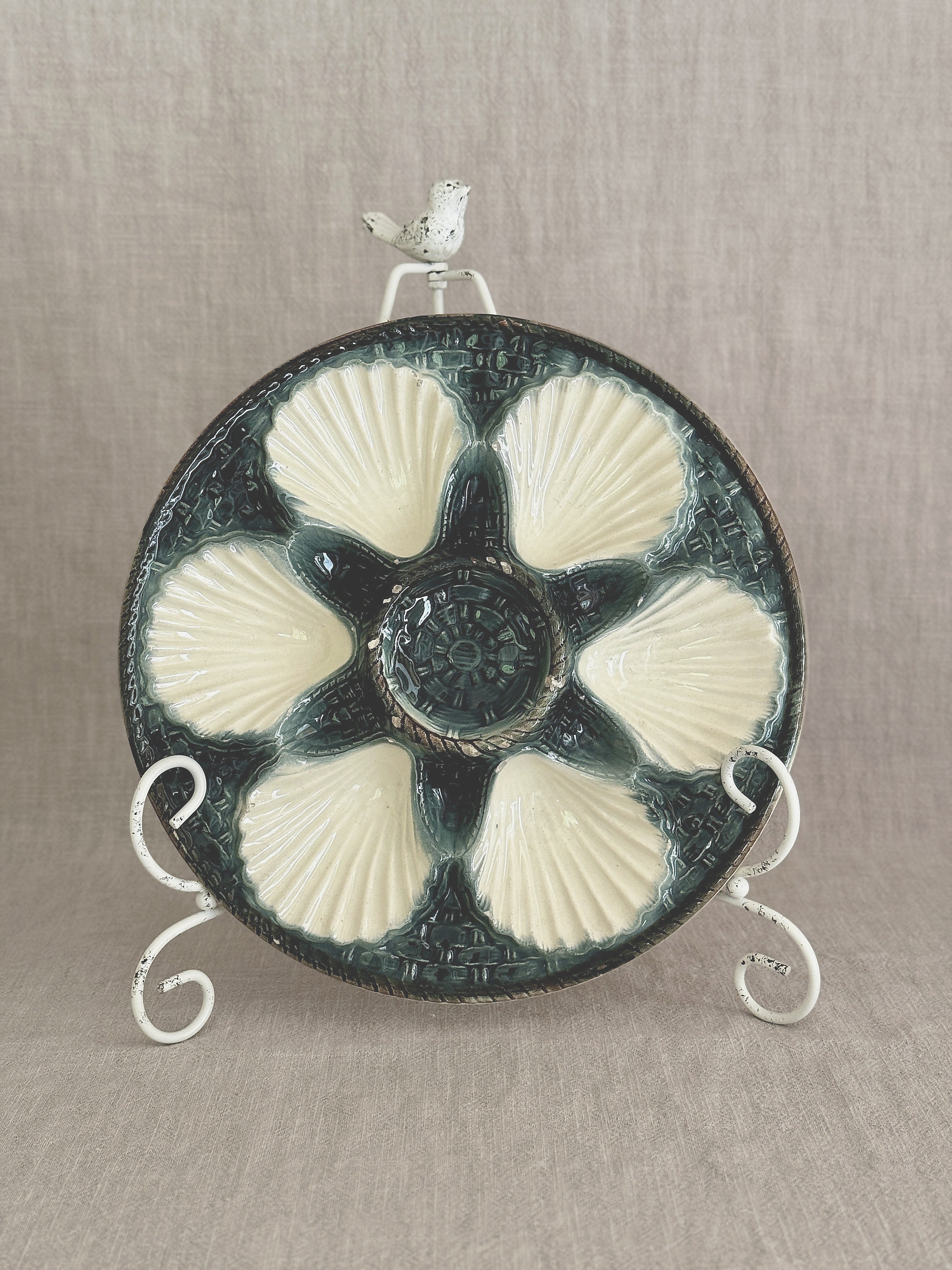 The Majolica Oyster Plate