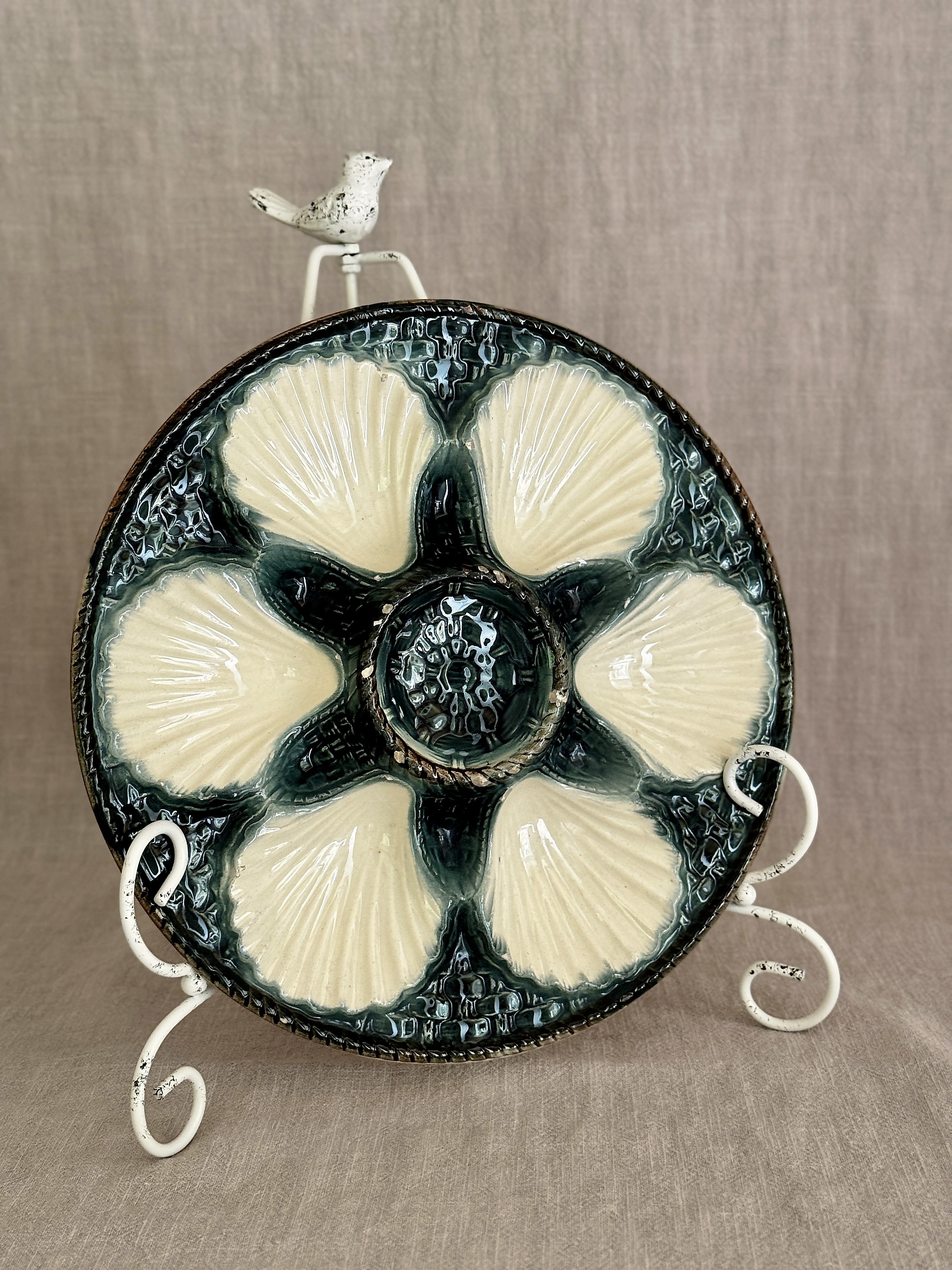 The Majolica Oyster Plate