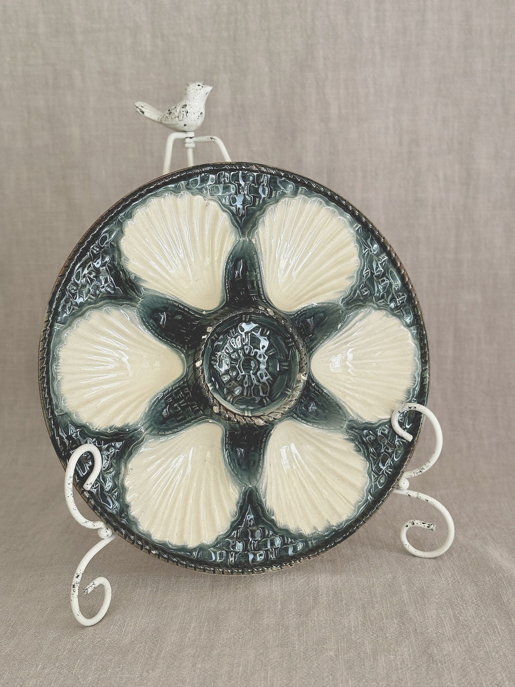 The Majolica Oyster Plate