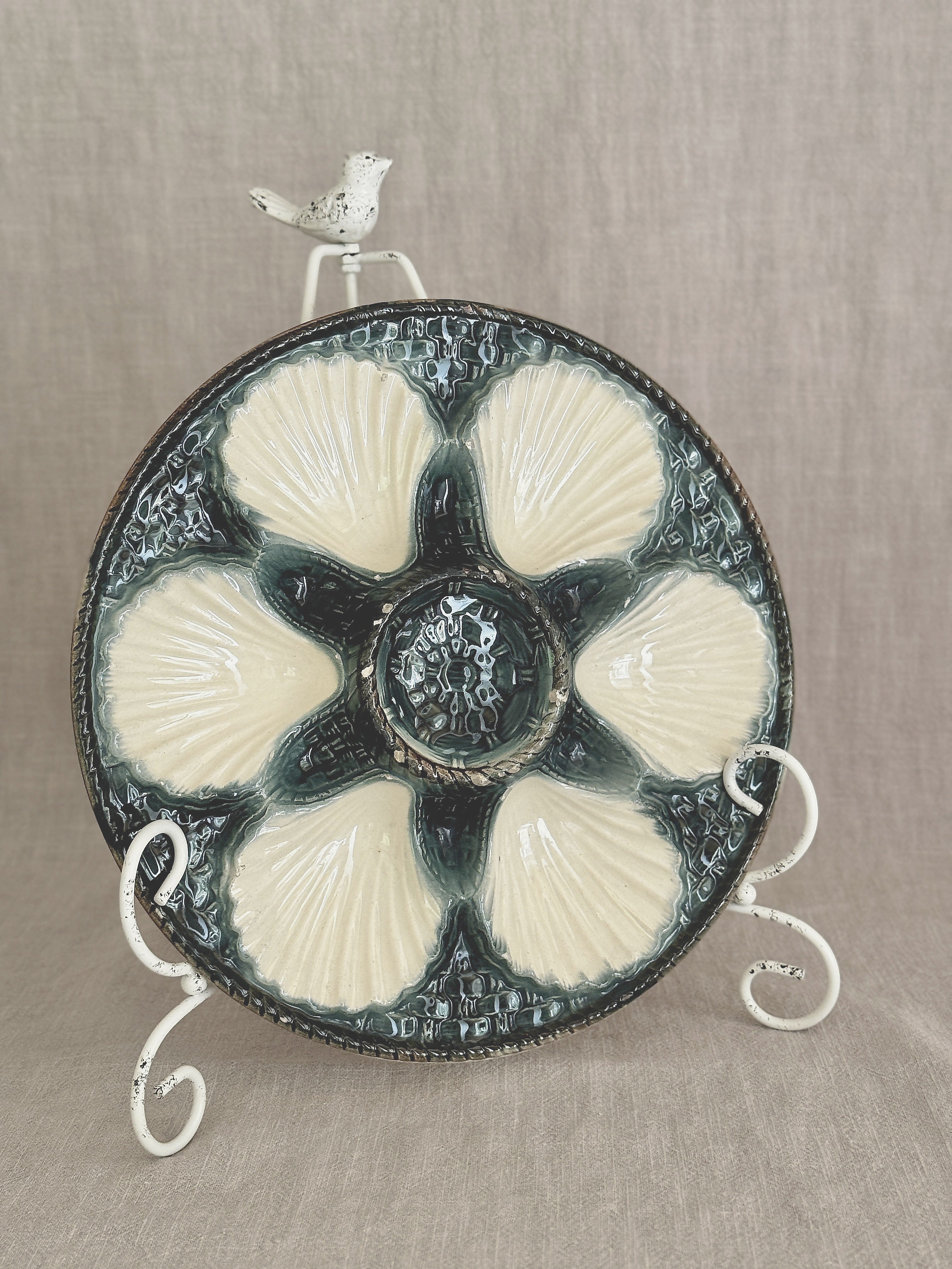 The Majolica Oyster Plate
