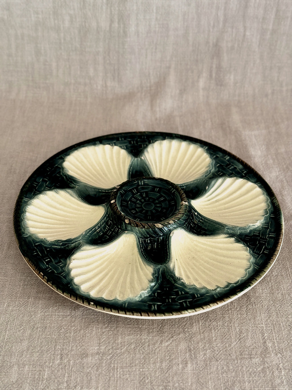 The Majolica Oyster Plate