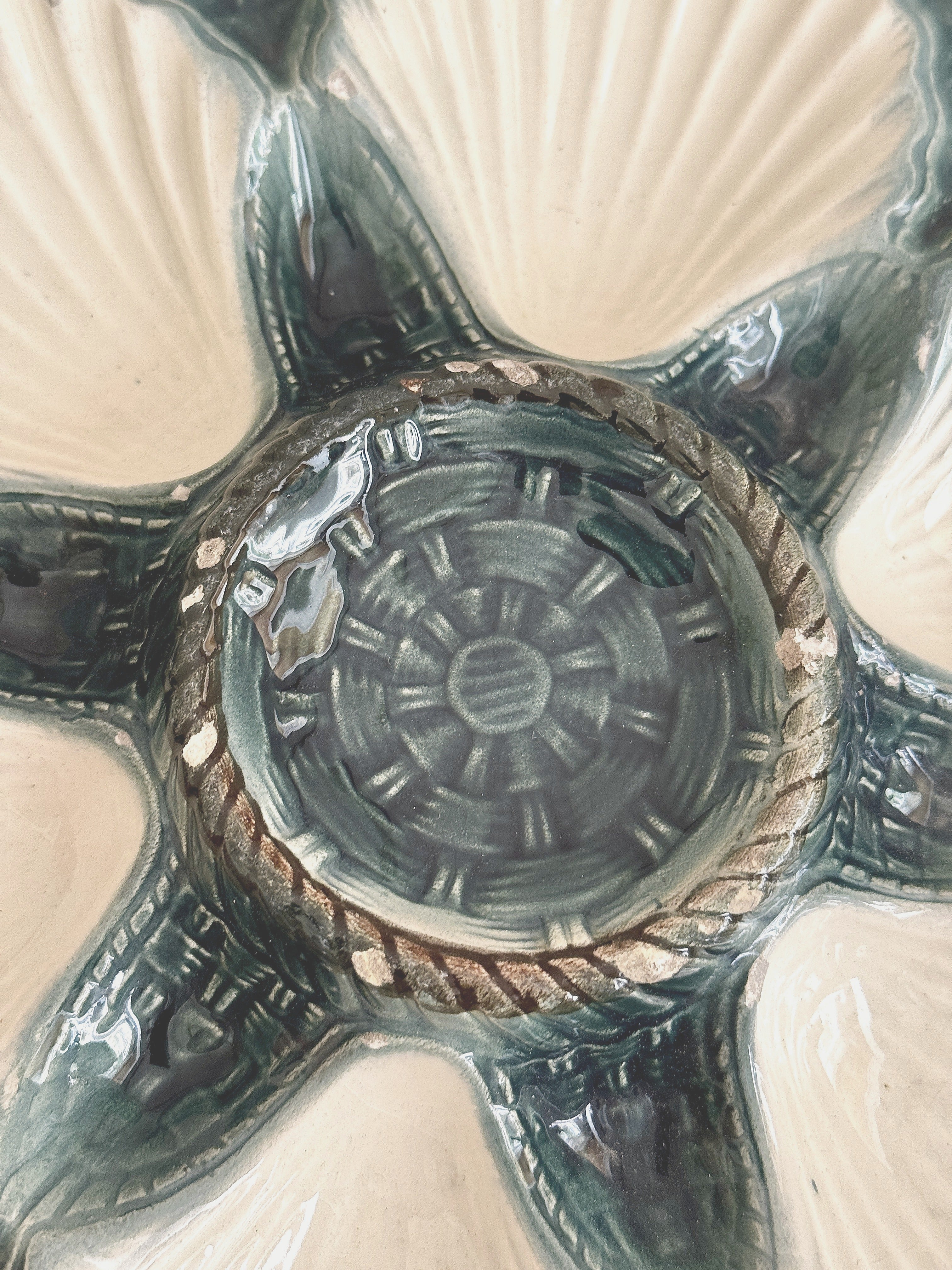 The Majolica Oyster Plate