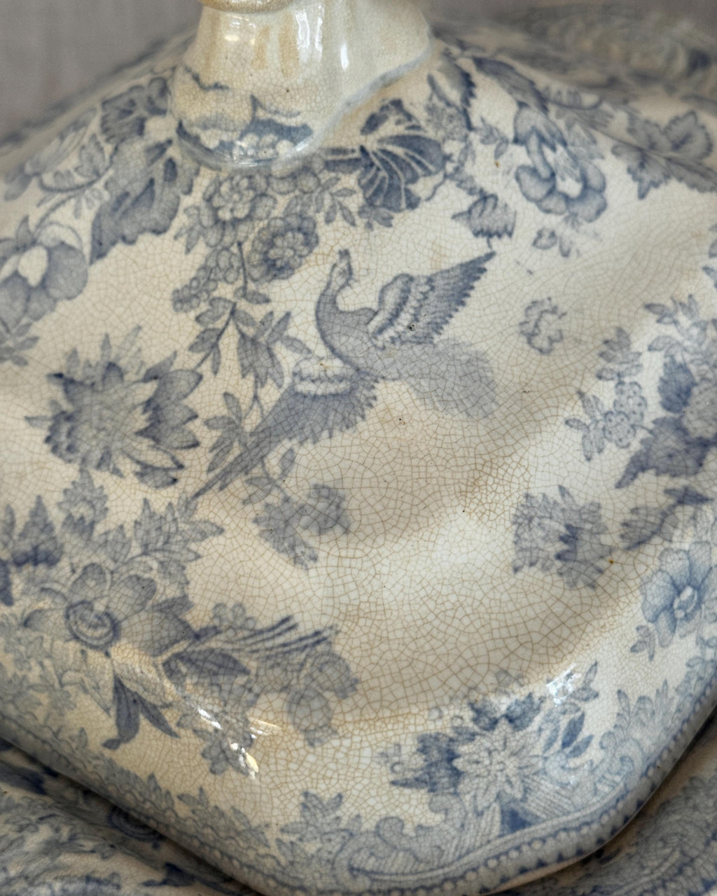 The English Blue Pheasant Tureen