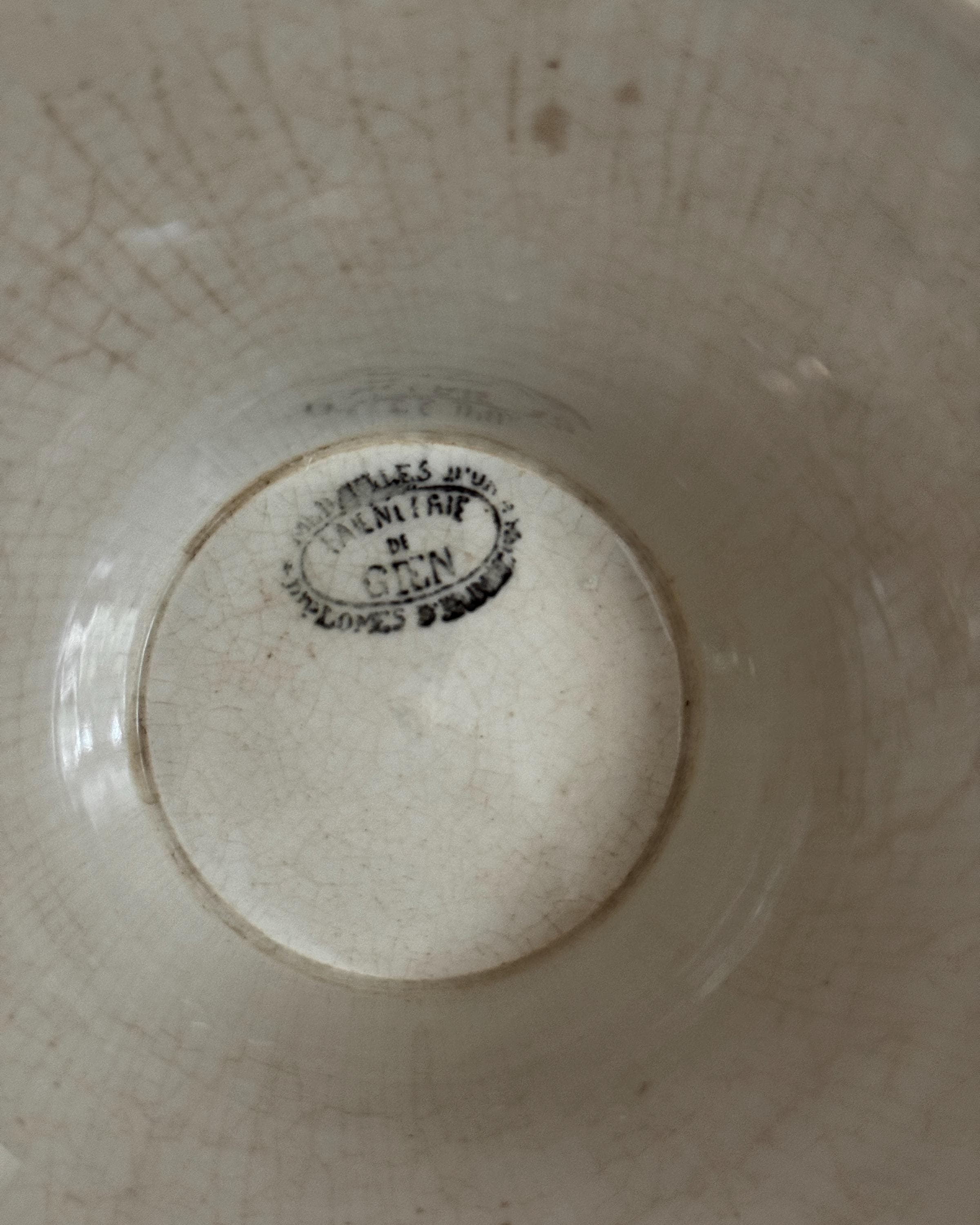 The Antique French Gien Tureen