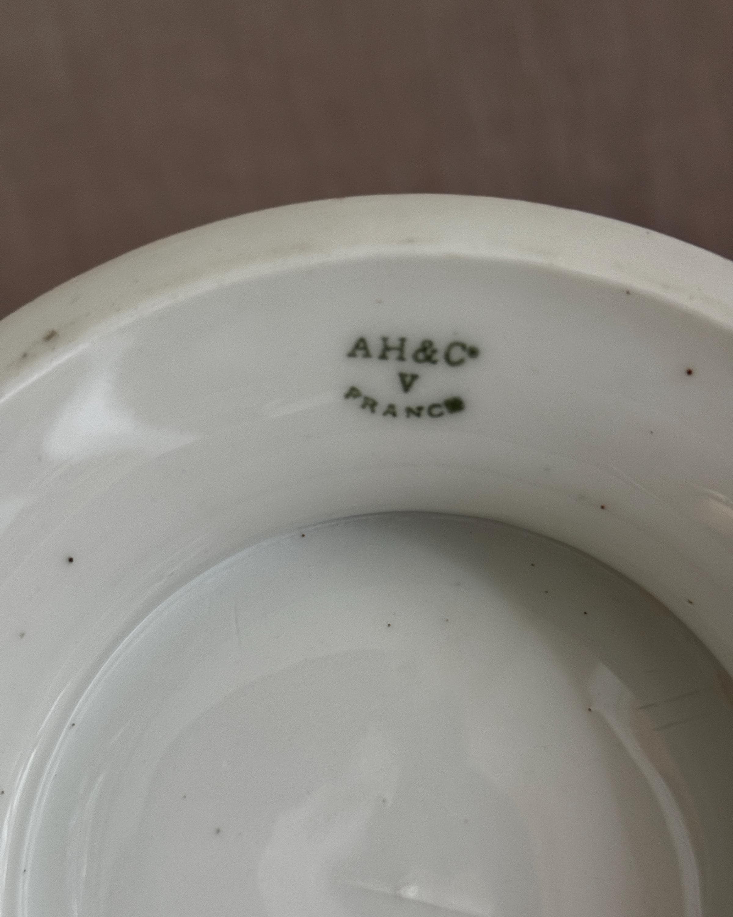 The Big Porcelain Tureen by Alfred Hache & Cie Vierzon