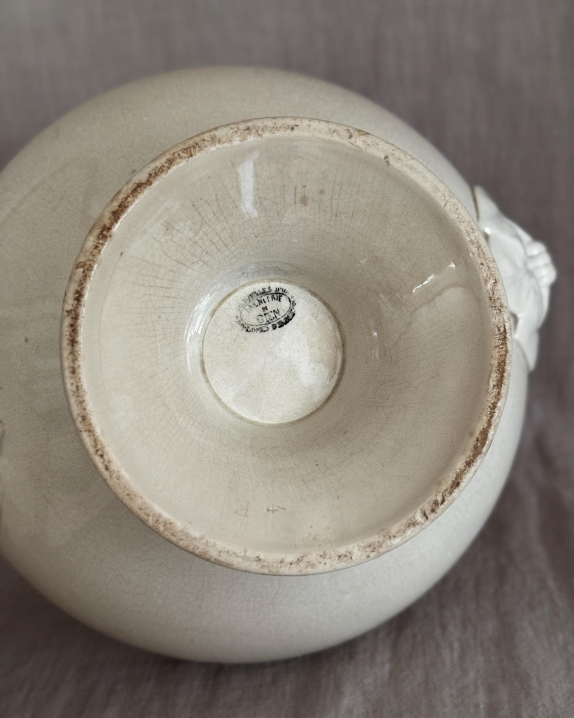The Antique French Gien Tureen
