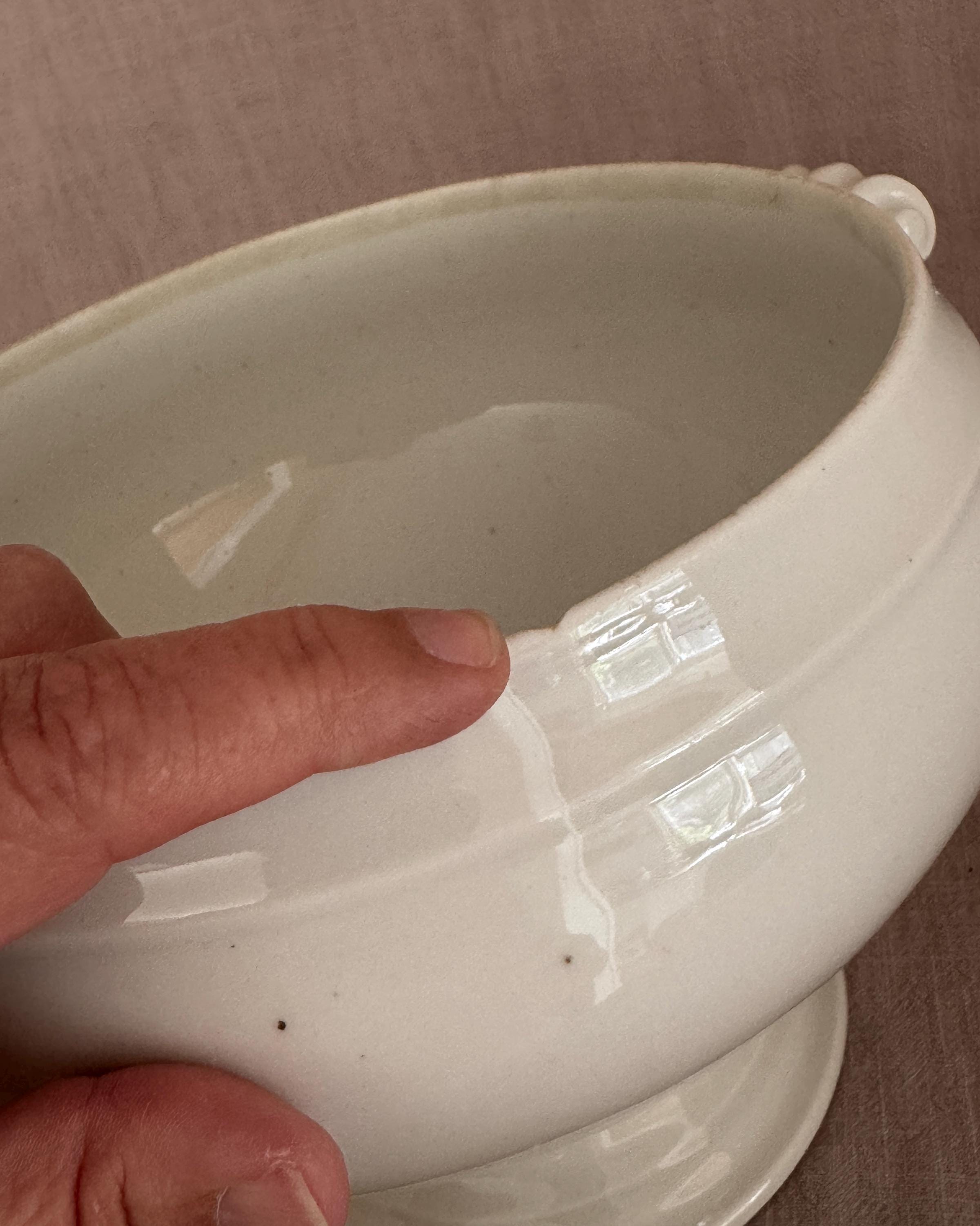 The Big Porcelain Tureen by Alfred Hache & Cie Vierzon