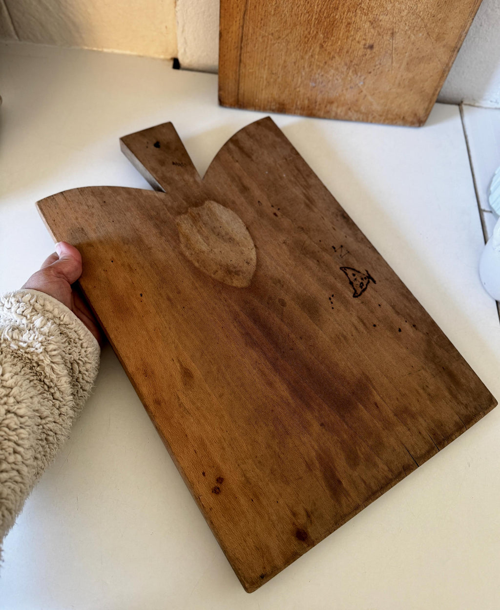 Antique French Bread Board - 4
