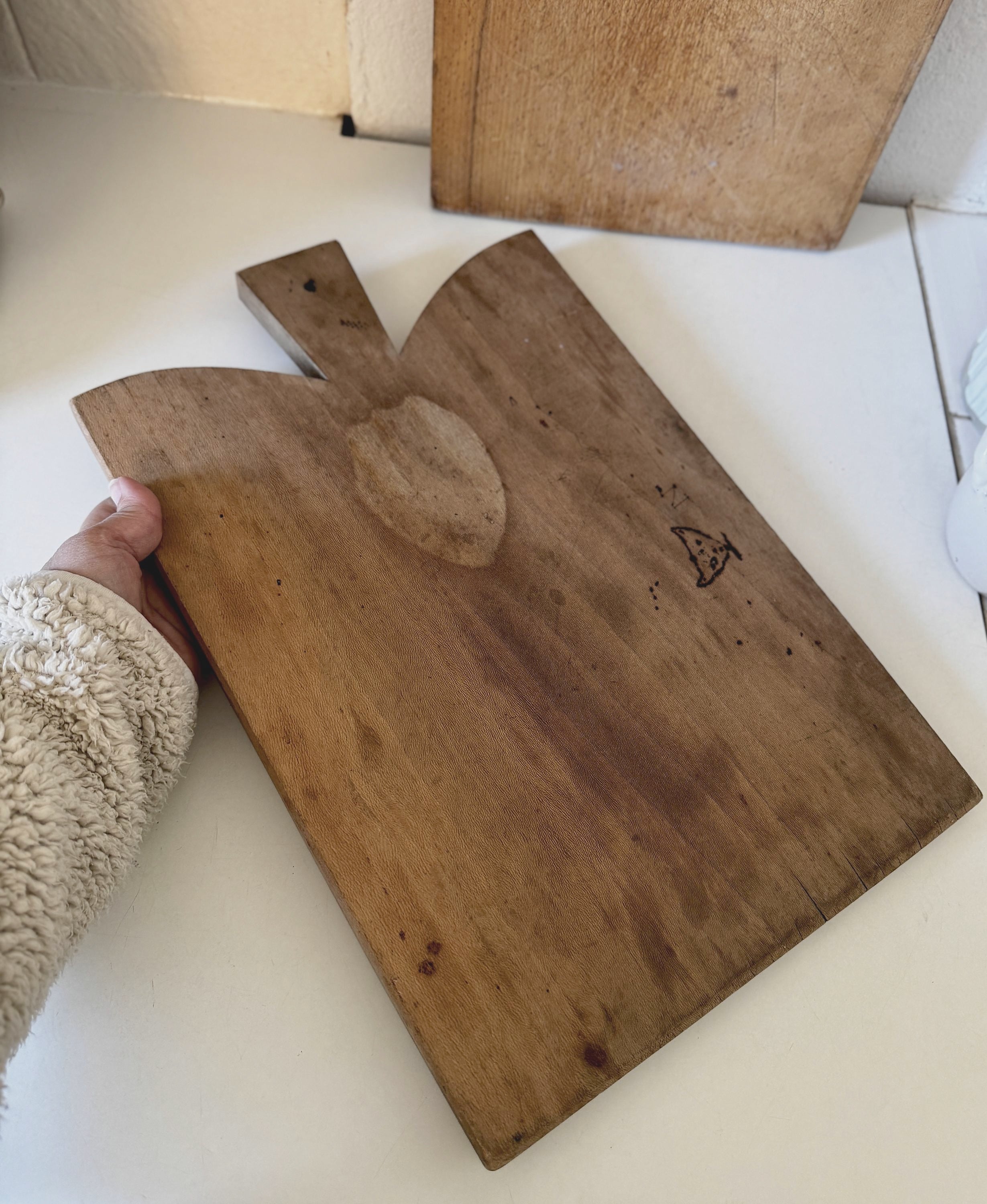 Antique French Bread Board - 4