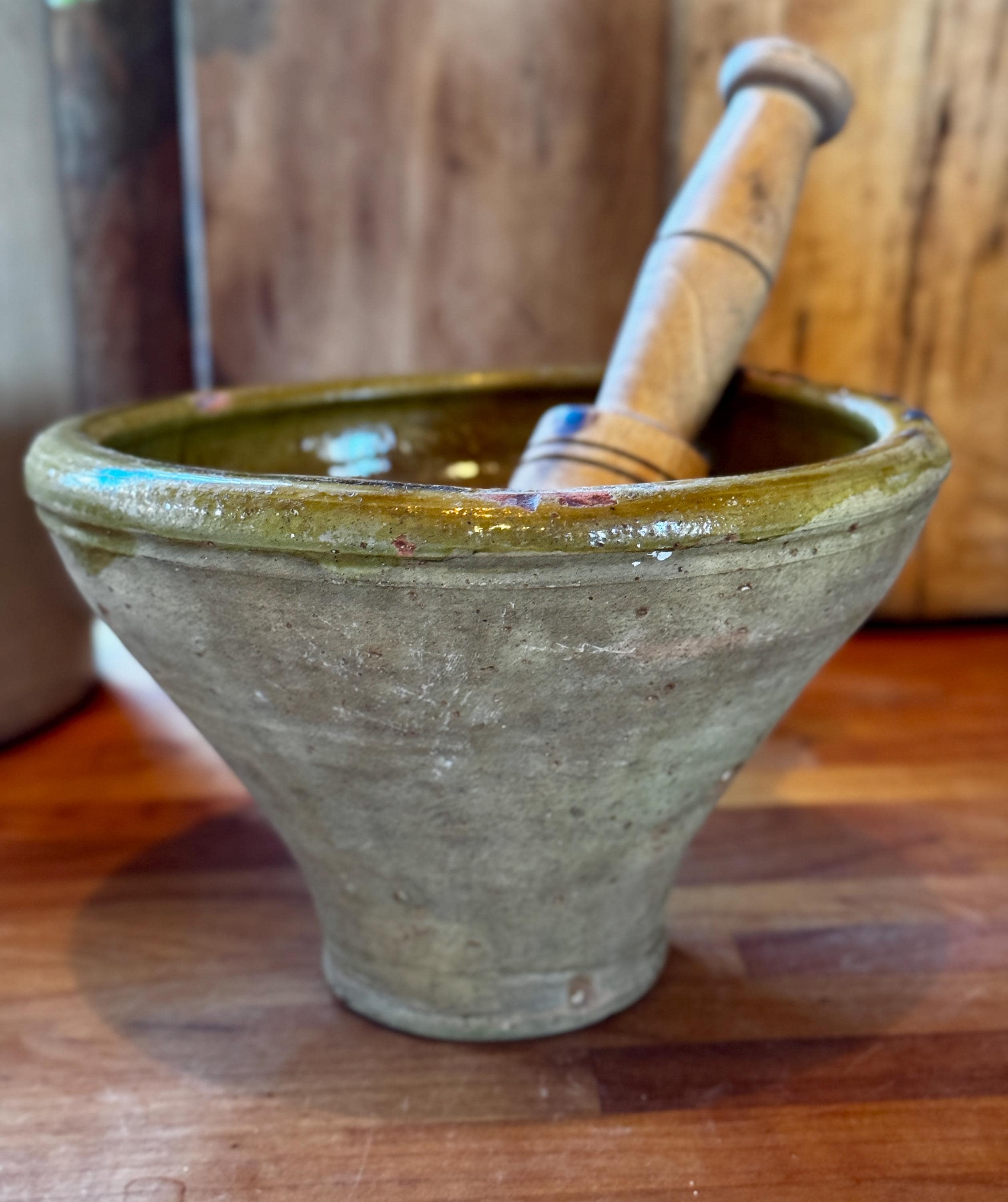 Spanish Olive Mortar - 1