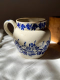 French Terre de Fer Blue Jug - 1