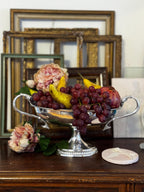 Silver Plated Pedestal Bowl - 1