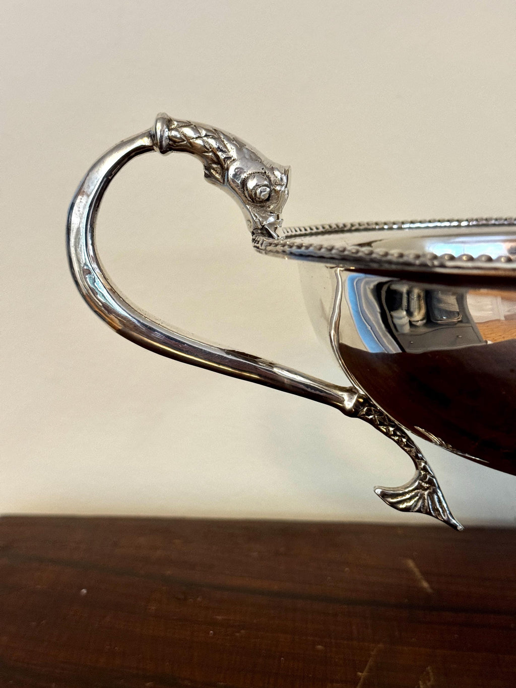 Silver Plated Pedestal Bowl - 4