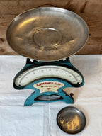 Lindells Turquoise Kitchen Scale - 3